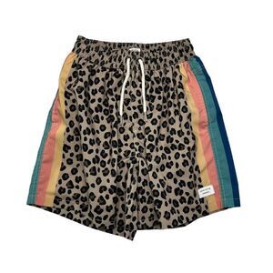 Duvin Boy's Cheetah Disco Swim Shorts